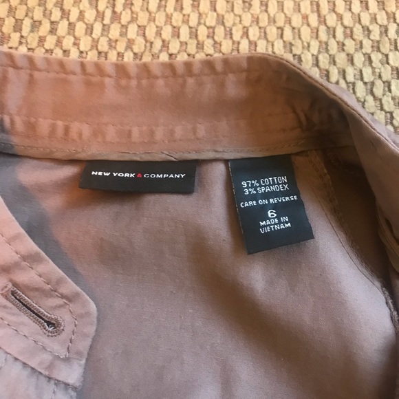 New York & Company lightweight jacket size 6 - Picture 4 of 4